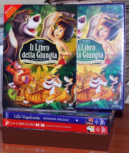 Lotto disney dvd titoli 2 - disney,