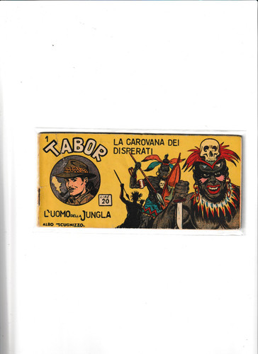 Fumetto tabor uomo - tabor, della