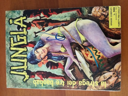 Fumetto vintage jungla - vintage, n.