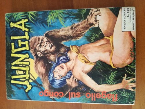 Fumetto vintage jungla 39 - fumetto,