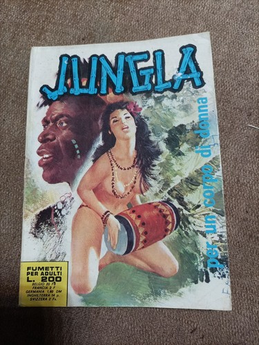 Fumetto jungla dott barnard - e,