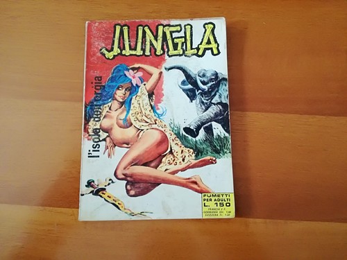 Fumetto vintage jungla - -,