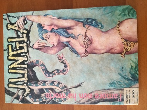 Fumetto vintage jungla - fumetto, n.